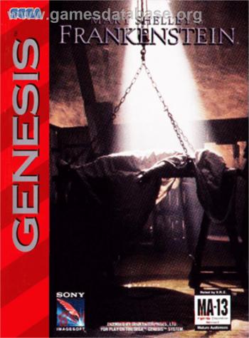 Cover Mary Shelley's Frankenstein for Genesis - Mega Drive